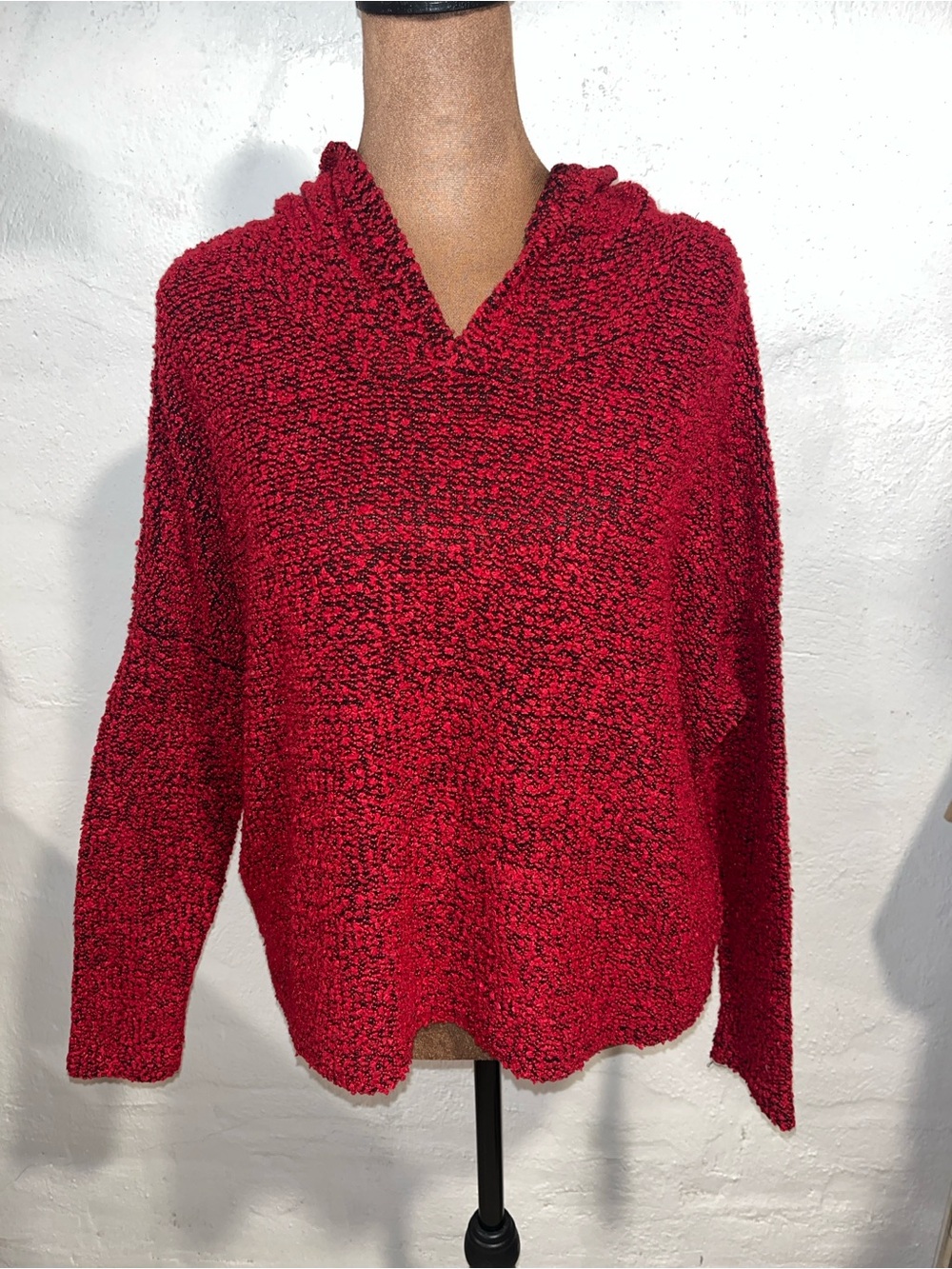 Ambiance Red Casual Hoodie